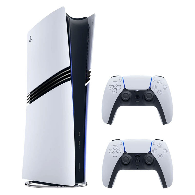 کنسول بازی سونی مدل PlayStation 5 Pro ریجن اروپا نسخه دیجیتال ظرفیت 2 ترابایت به همراه دسته اضافه