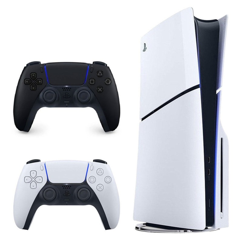 کنسول بازی سونی مدل PlayStation 5 Slim ظرفیت 1 ترابایت ریجن CFI-2116 اروپا به همراه دسته اضافی
